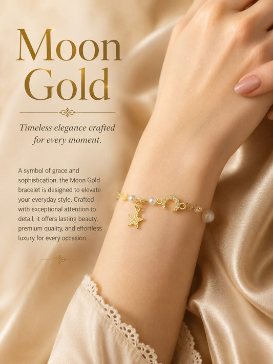 Moon Gold Bracelet