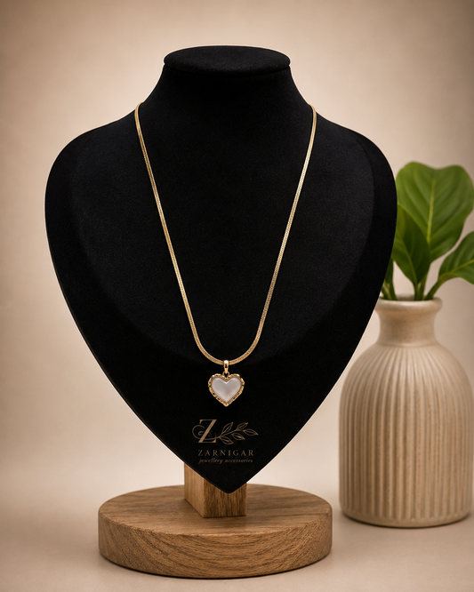 Gold heart Necklace