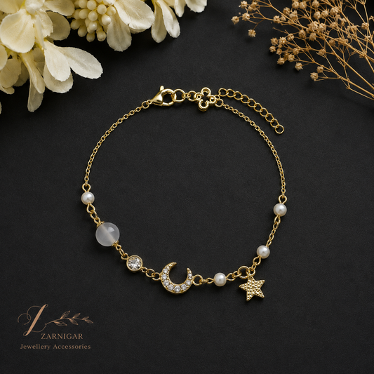 Moon Gold Bracelet